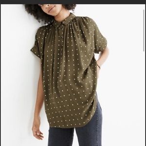 Madewell Central Shirt Polka Dot